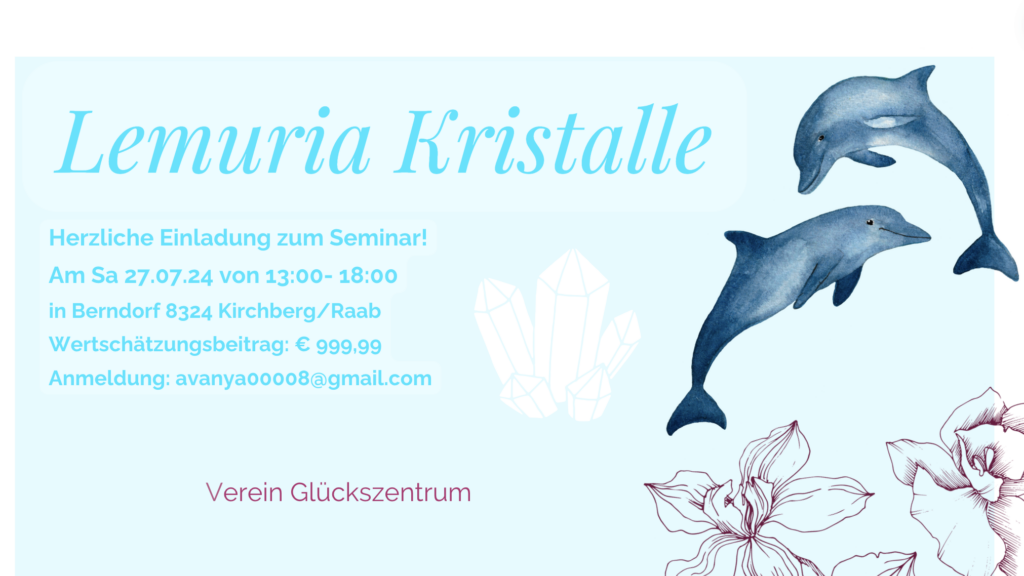 LEMURIA KRISTALL SEMINAR